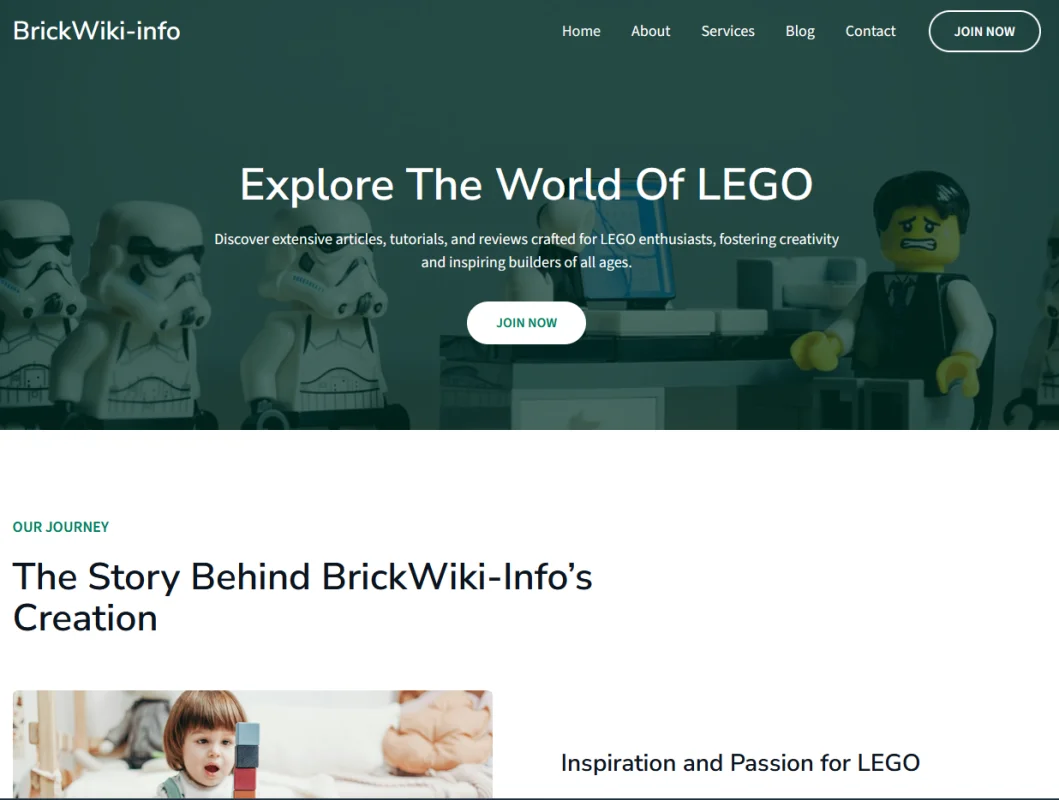 Explore the World of LEGO screenshot preview